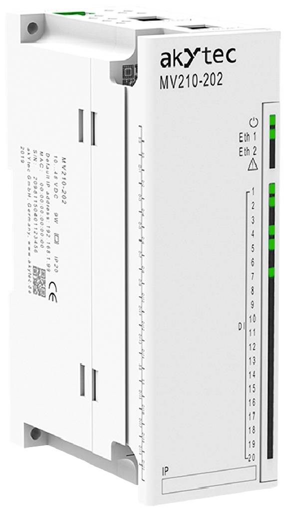 akYtec MV210-202 77276 PLC digital input module 24 V DC