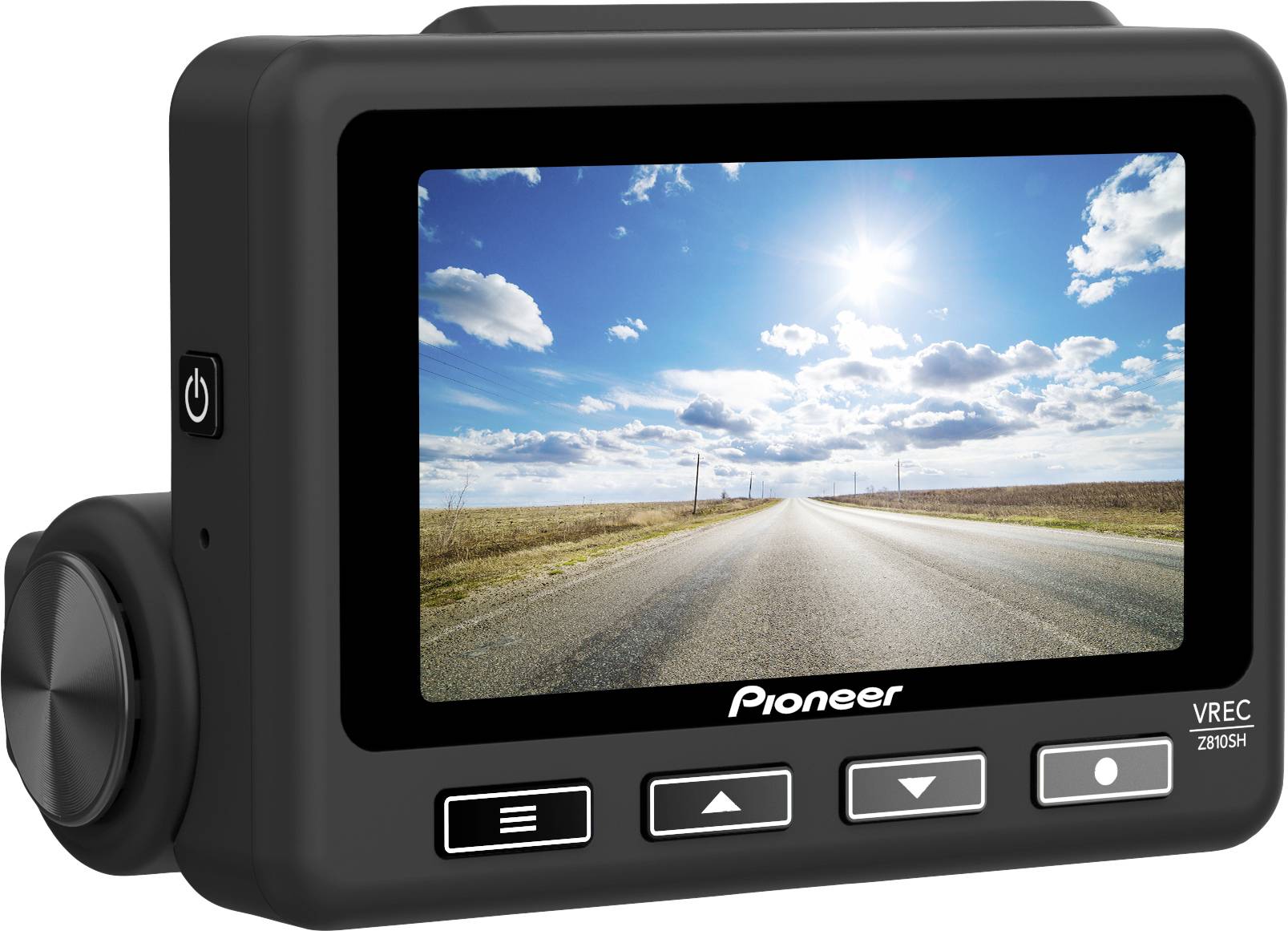 Pioneer VREC-Z810SH Dashcam with GPS Horizontal viewing angle (max.)=115 ° 12 V Automatic start, Display, Wi-Fi