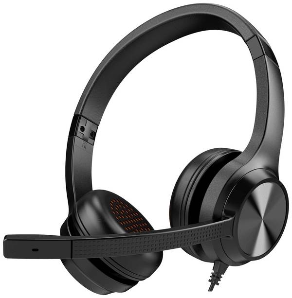 Creative Chat USB, On-ear headset Corded (1075100) Stereo Black Volume control, Microphone mute