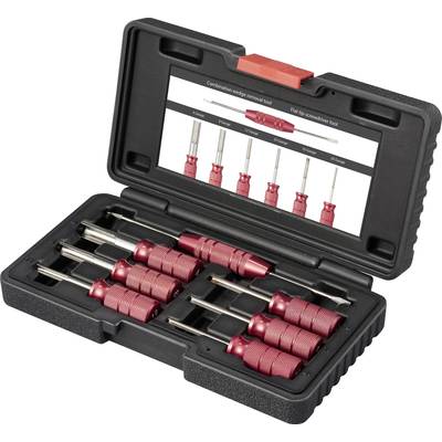 TOOLCRAFT TO-9659463 Deutsch terminal unlocking toolkit 4 Gauge, 8 Gauge, 12 Gauge, 14 Gauge, 16 Gauge, 20 Gauge