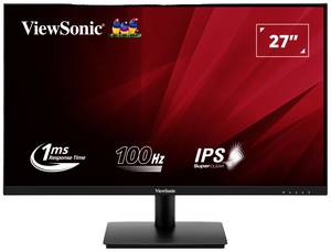 Viewsonic VA270-H LED  EEC E (A - G) 68.6 cm (27 inch) 1920 x 1080 p 16:9 1 ms VGA, HDMI™, Audio 2.0 (3.5 mm jack) IPS LED