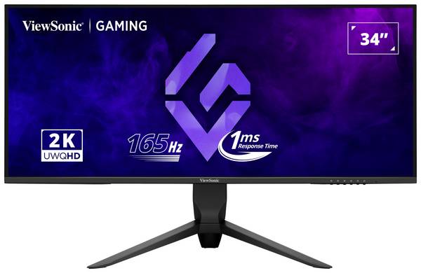 Viewsonic VX3480-2K-PRO LED EEC F (A - G) 86.4 cm (34 inch) 3440 x 1440 p 21:9 HDMI™, USB A (USB 2.0), DisplayPort, Audio 2.0 (3.5 mm jack) VA LED