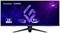 Wide gaming monitor from ViewSonic with 34-inch screen diagonal, 2K UWQHD resolution, 165 Hz refresh rate, 1 ms response time.