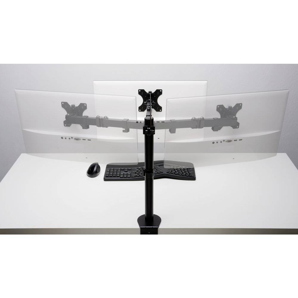 Kensington Monitor desk mount K55408WW 1 Display(s) 86,4 cm (34") Black Rotatable, Tiltable-18