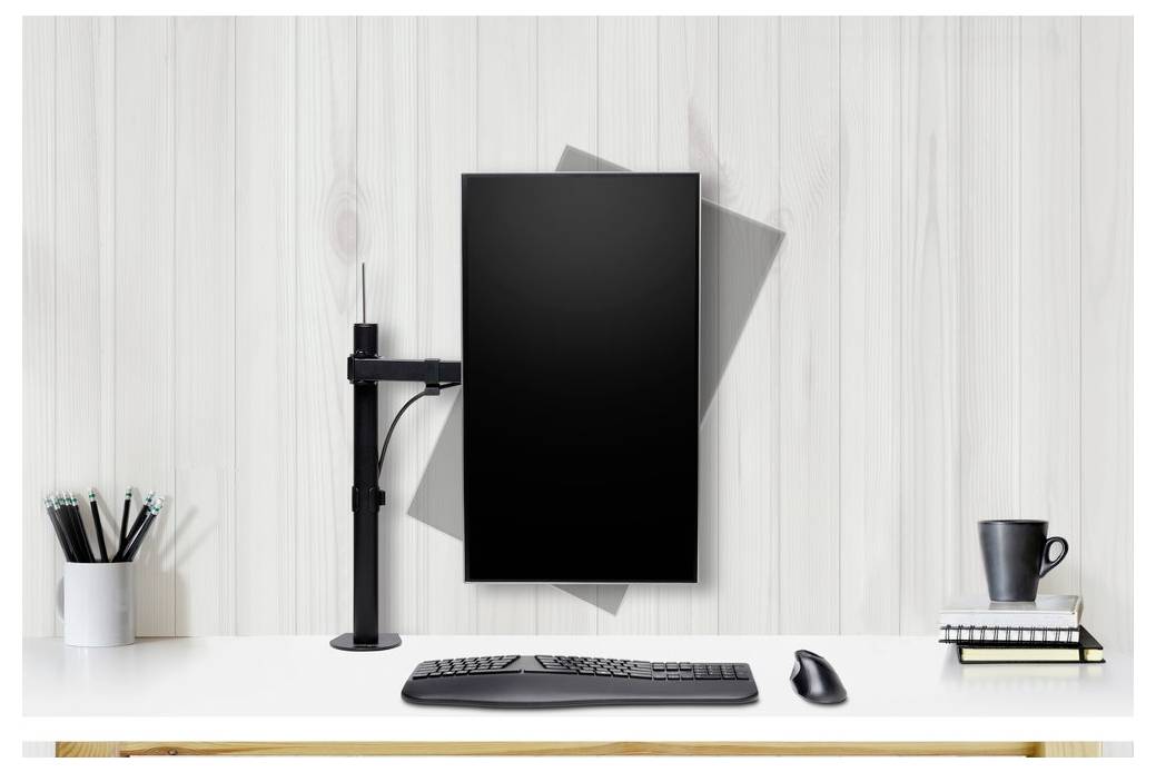 Kensington Monitor desk mount K55408WW 1 Display(s) 86,4 cm (34") Black Rotatable, Tiltable-8