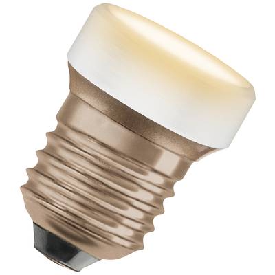 Light bulb in the socket, glowing warm white.