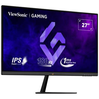 A 27-inch gaming monitor from ViewSonic with IPS technology, 180Hz refresh rate and 1ms response time.
