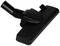Black vacuum cleaner nozzle with swivel joint, suitable for various floor types, with sliding switch for brush adjustment.