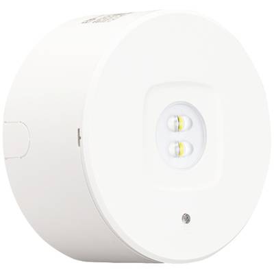 White round smart LED lighting sensor with two visible LEDs, suitable for smart home automation systems.