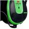 Green and black 3M Peltor hearing protection headphones with Bluetooth functionality for wireless listening, model name 'WS ALERT XPV'.