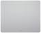 Rectangular, grey mousemat with rounded corners.