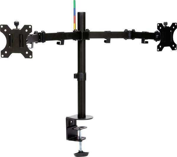<br> Kensington<br> K55409WW<br> <br> Monitor desk mount<br> 2 Display(s)<br> 81,3 cm (32")<br> Black<br> Rotatable, Tiltable, Swivelling<br>