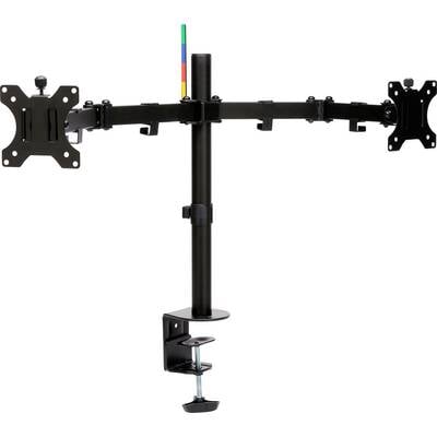 Kensington K55409WW Monitor desk mount 2 Display(s) 81,3 cm (32") Black Rotatable, Tiltable, Swivelling-0