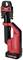 A red, electric crimping tool from Rothenberger with an ergonomic handle, suitable for installation work.