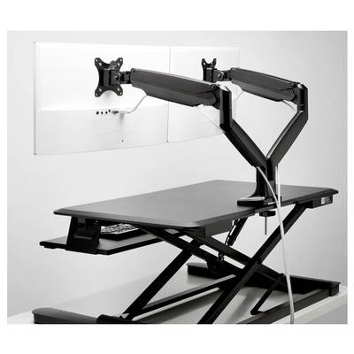 Kensington K59601WW Monitor desk mount 2 Display(s) 86,4 cm (34") Black Rotatable, Tiltable, Swivelling-6