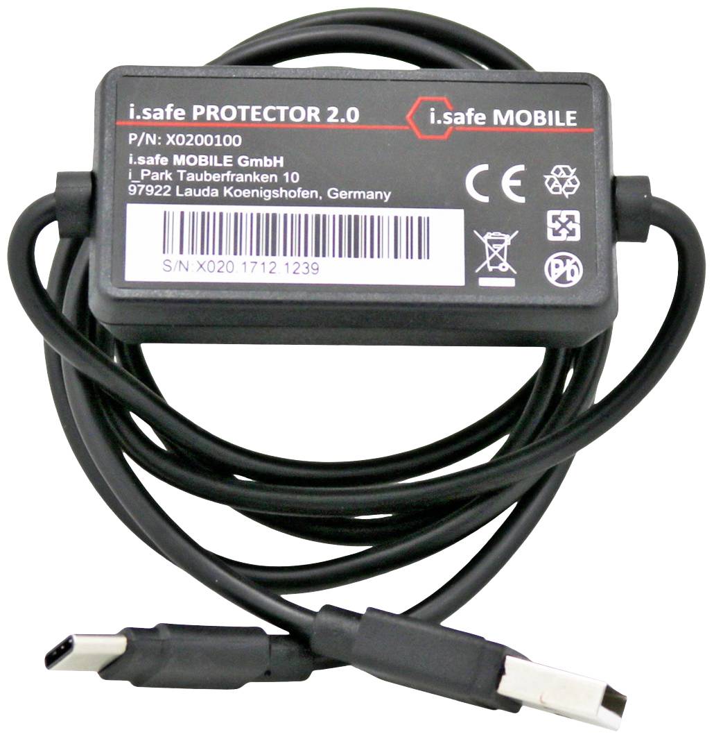 iSafe MOBILE PROTECTOR 2.0 Charger 1x USB-C®