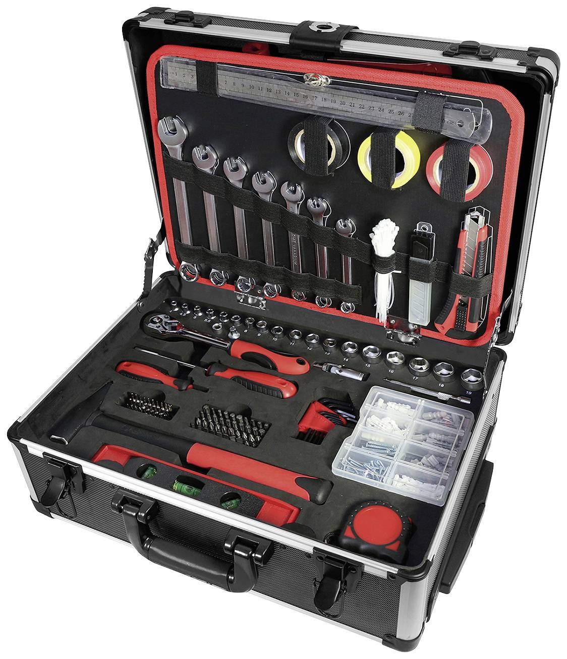 Brueder Mannesmann M29076 Tool box (+ tools) (L x W x H) 48 x 38 x 50 cm