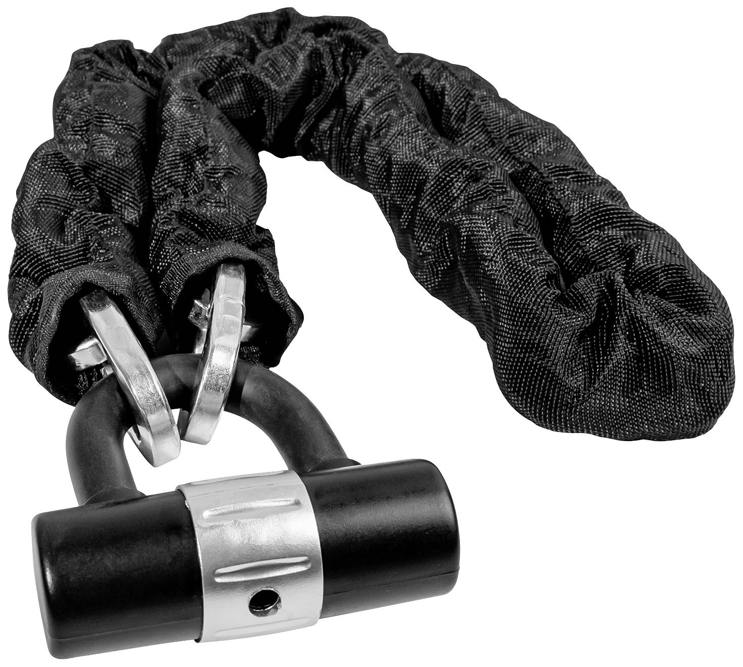 Brueder Mannesmann Chain lock Black Key lock