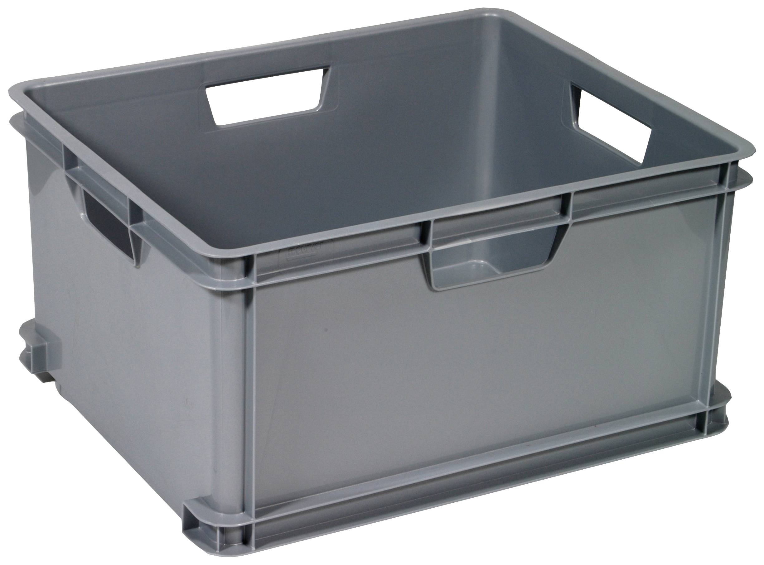 Curver 174229 Storage box Unibox Classic XL Stackable (W x H x D) 525 x 280 x 430 mm Silver 1 pc(s)