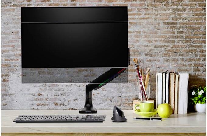 Kensington K59600WW Monitor desk mount 1 Display(s) 86,4 cm (34") Black Rotatable, Tiltable, Swivelling-5