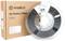 Black 3D printer filament reel alongside its packaging box. Box labelled with 'RAISE3D 3D Printing Filament'. Filament is black, with a diameter of 1.75 mm.