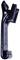 A black, curved metal tool with a handle and blade, used for removing staples or nails from wooden surfaces.