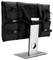 Carry bag attached to a modern monitor stand, suitable for safely transporting or storing screens.