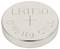 Round button cell with the inscription 'LR1130' and '+' as well as '0% Hg CELL', silvery and shiny. It is commonly used in small electronic devices.