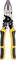 A yellow and black combination pliers with metal heads, suitable for cutting and gripping small tools or wires.