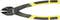 Side cutters with a black handle and yellow accents, suitable for cutting wire and electrical cables.