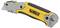 A yellow and black carpet knife with the 'DEWALT' logo on the side, suitable for cutting work.