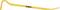 Yellow nail pulling pliers from DEWALT with curved and flat ends, designed for levering and removing nails.