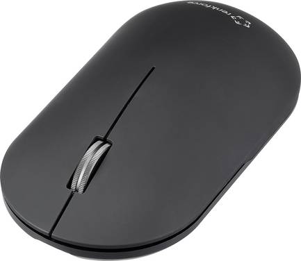 Renkforce RF-WM-200-1  Mouse Wireless, Bluetooth®   Optical Black 3 Buttons 4000 dpi Quiet keypad