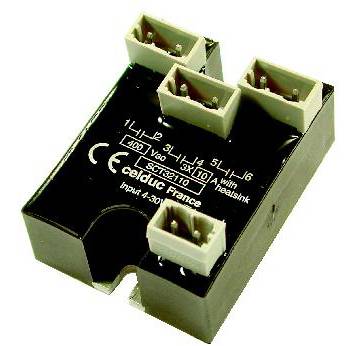 Celduc SSR SCT62110 10 A Switching voltage (max.): 440 V AC 1 pc(s)