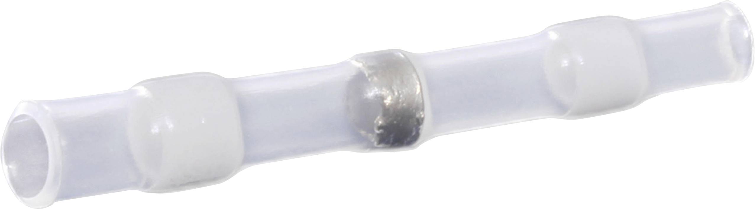 TRU COMPONENTS TC-12888416 Butt joint + heatshrink 0.25 mm² 0.34 mm² Insulated White 50 pc(s)