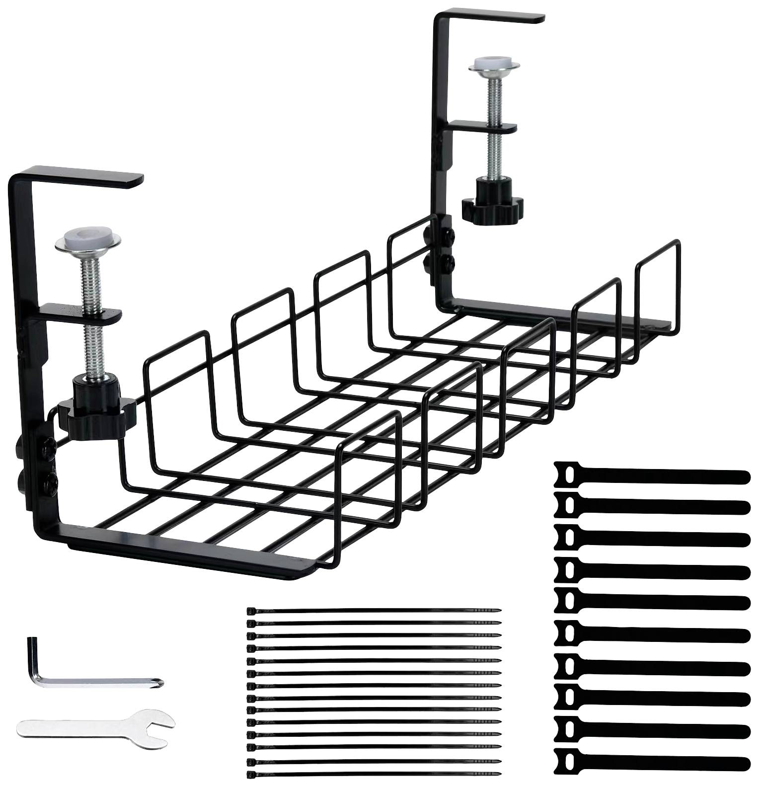 TRU COMPONENTS TC-12888444 Desktop fittings Clamping range 10 up to 40 mm 1 Set