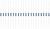 Eleven identical resistors with colour-coded rings are arranged in a row on a white background.