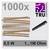 '1000x TRU Components Resistors Assortment, 0.5 W, Resistance Values from 1 to 1M Ohm, Illustration Shows Sorted Resistors.'
