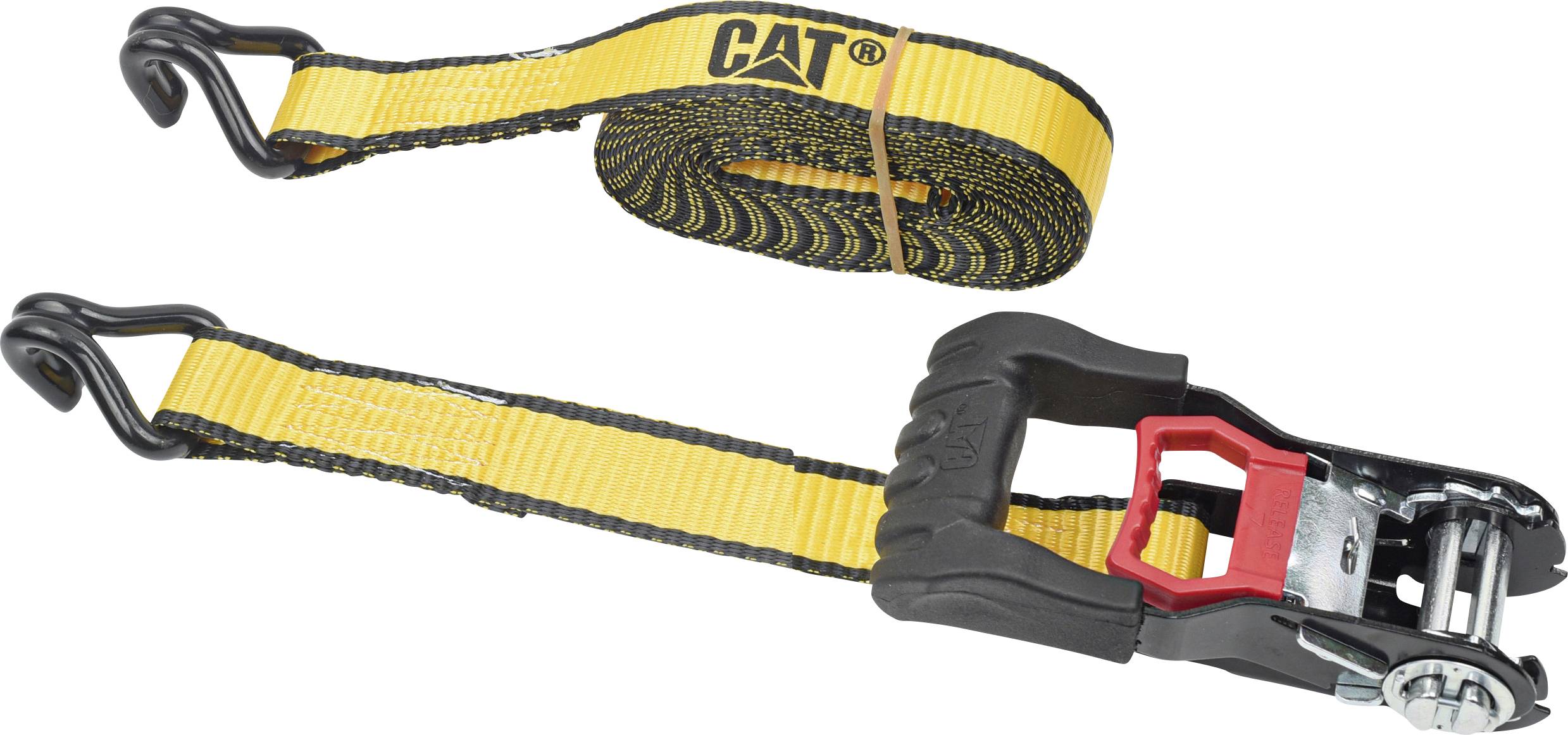 Caterpillar 980944IE Elastic strap Low lashing capacity (single/direct)=900 daN (L x W) 5 m x 32 mm Ratchet
