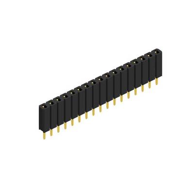 Fischer Elektronik SIL socket (standard) No. of rows: 1 10025445 10 pc(s)-0