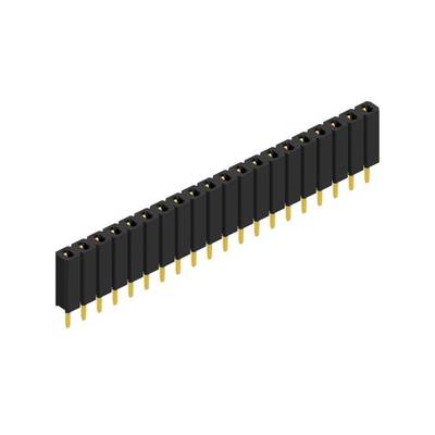 Fischer Elektronik SIL socket (standard) No. of rows: 1 10025453 10 pc(s)-0