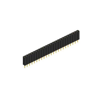 Fischer Elektronik SIL socket (standard) No. of rows: 1 10025459 10 pc(s)-0