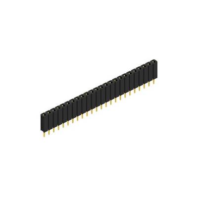 Fischer Elektronik SIL socket (standard) No. of rows: 1 10025461 10 pc(s)-0