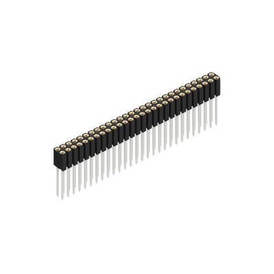 Fischer Elektronik SIL socket (precision) No. of rows: 2 10025514 10 pc(s)-0