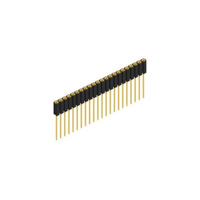Fischer Elektronik SIL socket (precision) No. of rows: 1 10025828 10 pc(s)-0