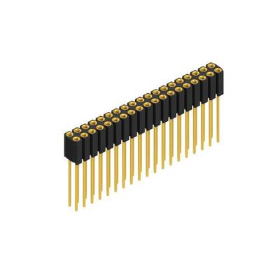 Fischer Elektronik SIL socket (precision) No. of rows: 2 10025853 10 pc(s)-0