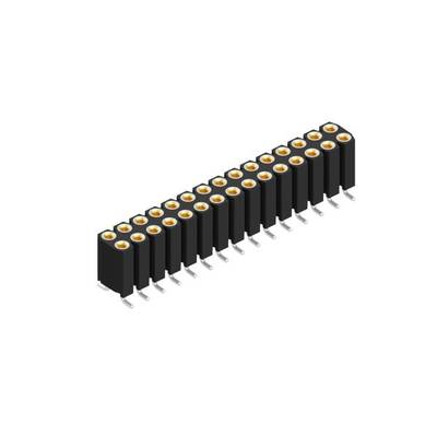 Fischer Elektronik SIL socket (precision) No. of rows: 2 10026043 10 pc(s)-0