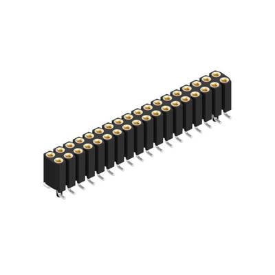 Fischer Elektronik SIL socket (precision) No. of rows: 2 10026065 10 pc(s)-0