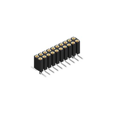 Fischer Elektronik SIL socket (precision) No. of rows: 2 10026114 10 pc(s)-0