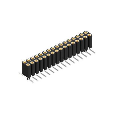 Fischer Elektronik SIL socket (precision) No. of rows: 2 10026140 10 pc(s)-0